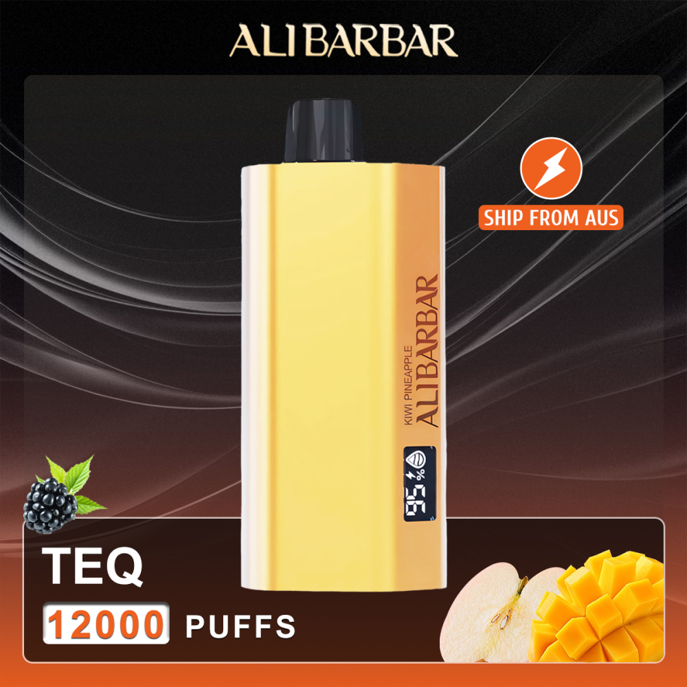 FAST AUS SHIPPING | ALIBARBAR TEQ 12000 Puffs Disposable Vape - Wholesale Lot (50+ Units) | Sydney Warehouse
