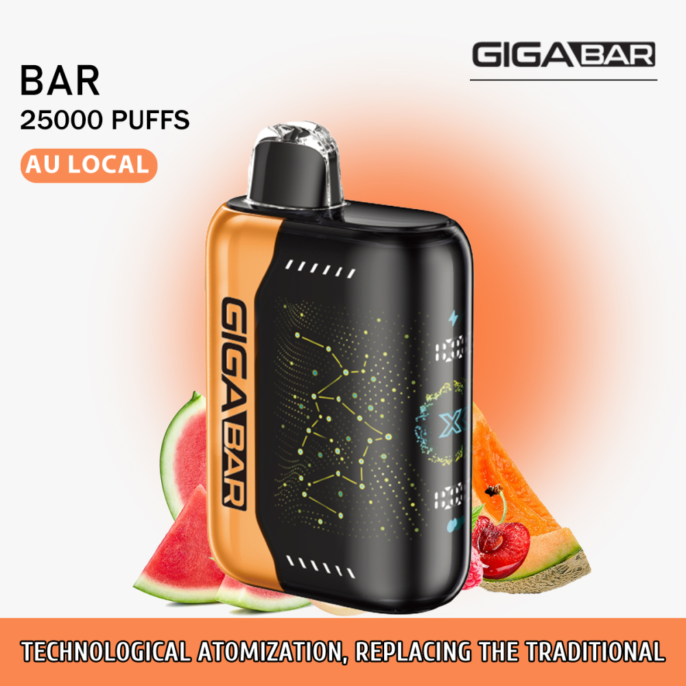 FAST AUS SHIPPING | GIGA BAR PULSEX-15K & 25K Output Modes-3 Modes & Rapid Charging  | Australian Warehouse