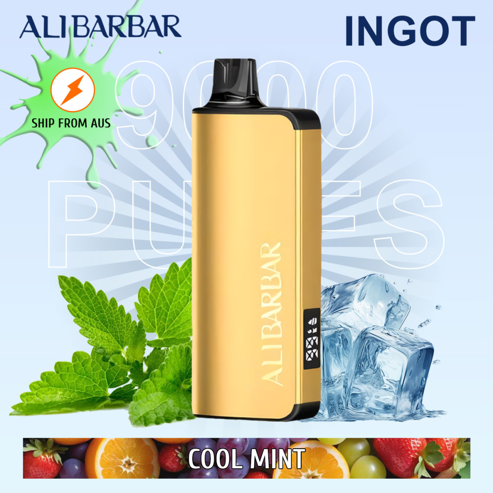 FAST AUS SHIPPING | ALIBARBAR INGOT 9000 Disposable Vape - Wholesale Lot (50+ Units) | Sydney Warehouse
