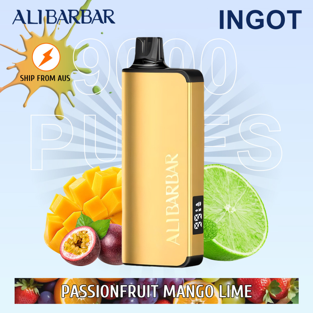 FAST AUS SHIPPING | ALIBARBAR INGOT 9000 Puffs | Australian Warehouse