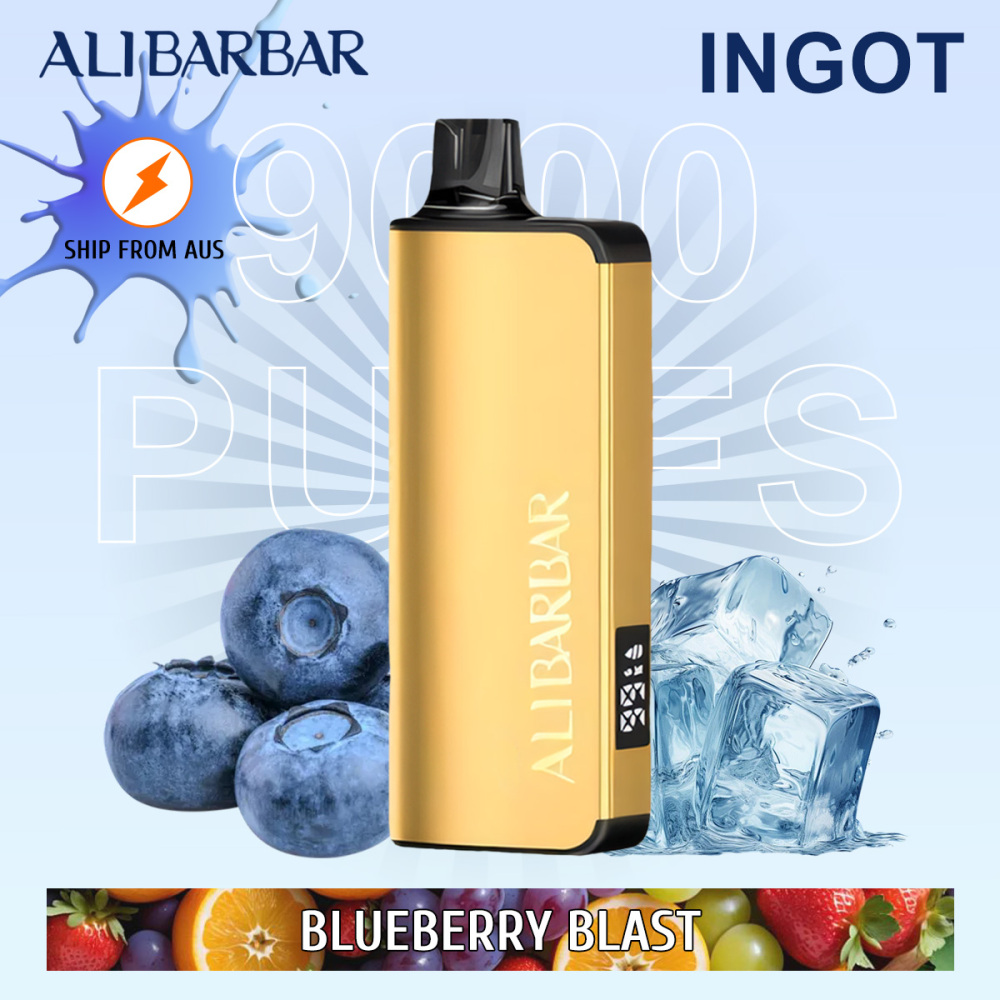 FAST AUS SHIPPING | ALIBARBAR INGOT 9000 Puffs | Australian Warehouse
