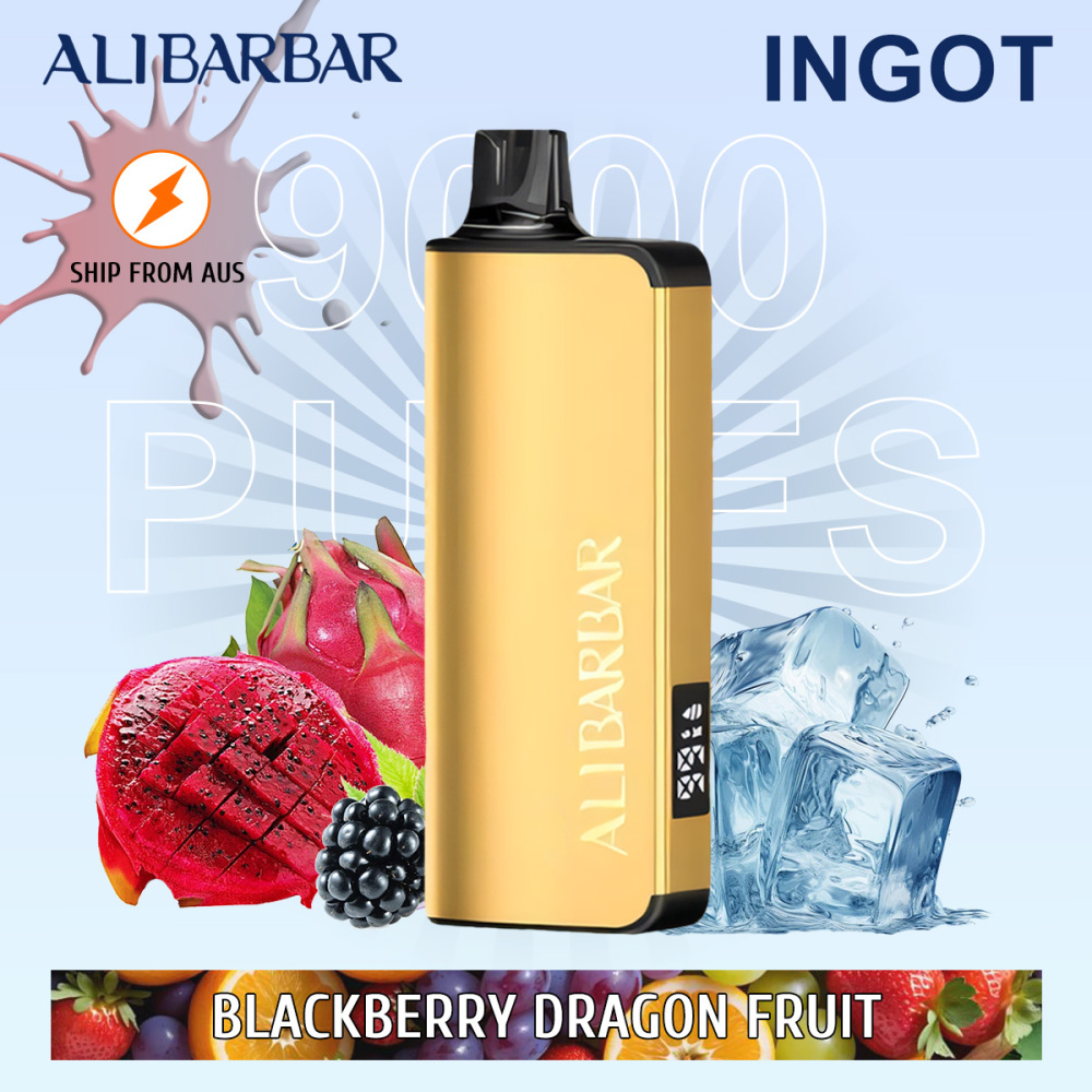 FAST AUS SHIPPING | ALIBARBAR INGOT 9000 Puffs | Australian Warehouse