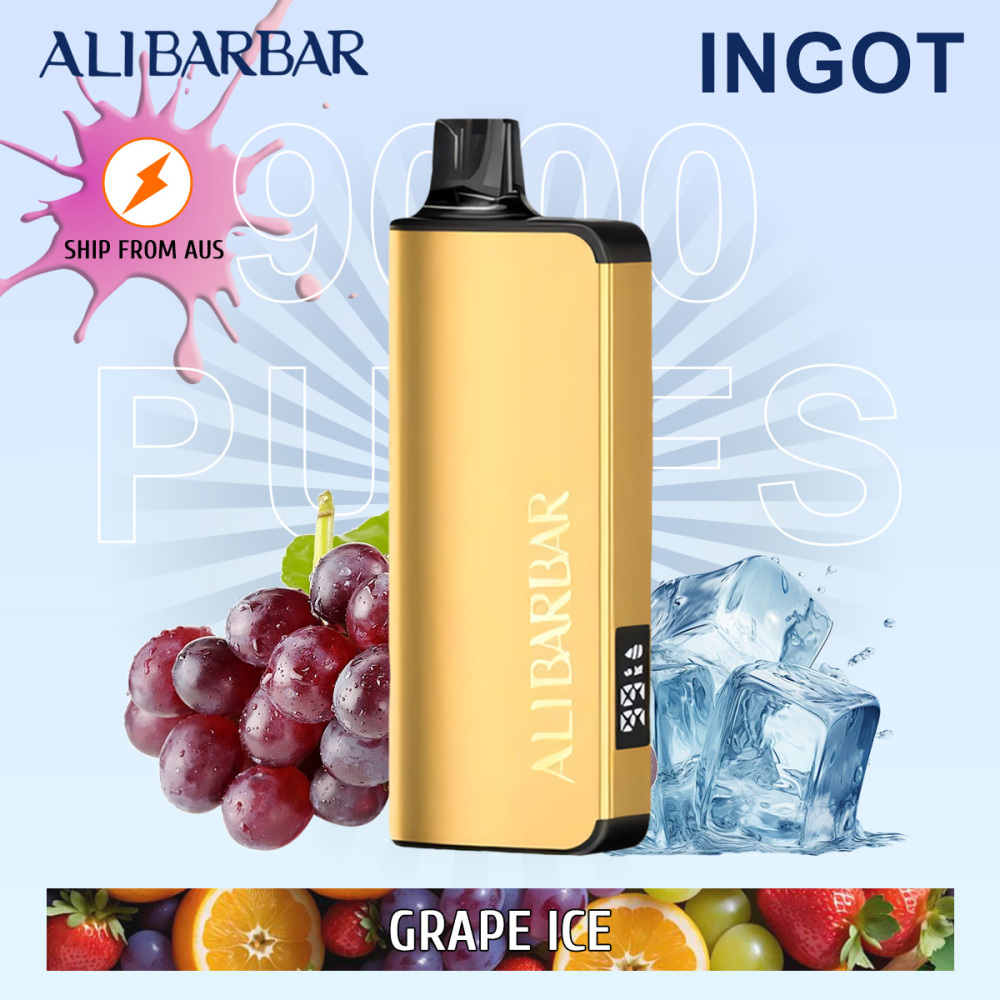 FAST AUS SHIPPING | ALIBARBAR INGOT 9000 Disposable Vape - Wholesale Lot (50+ Units) | Sydney Warehouse