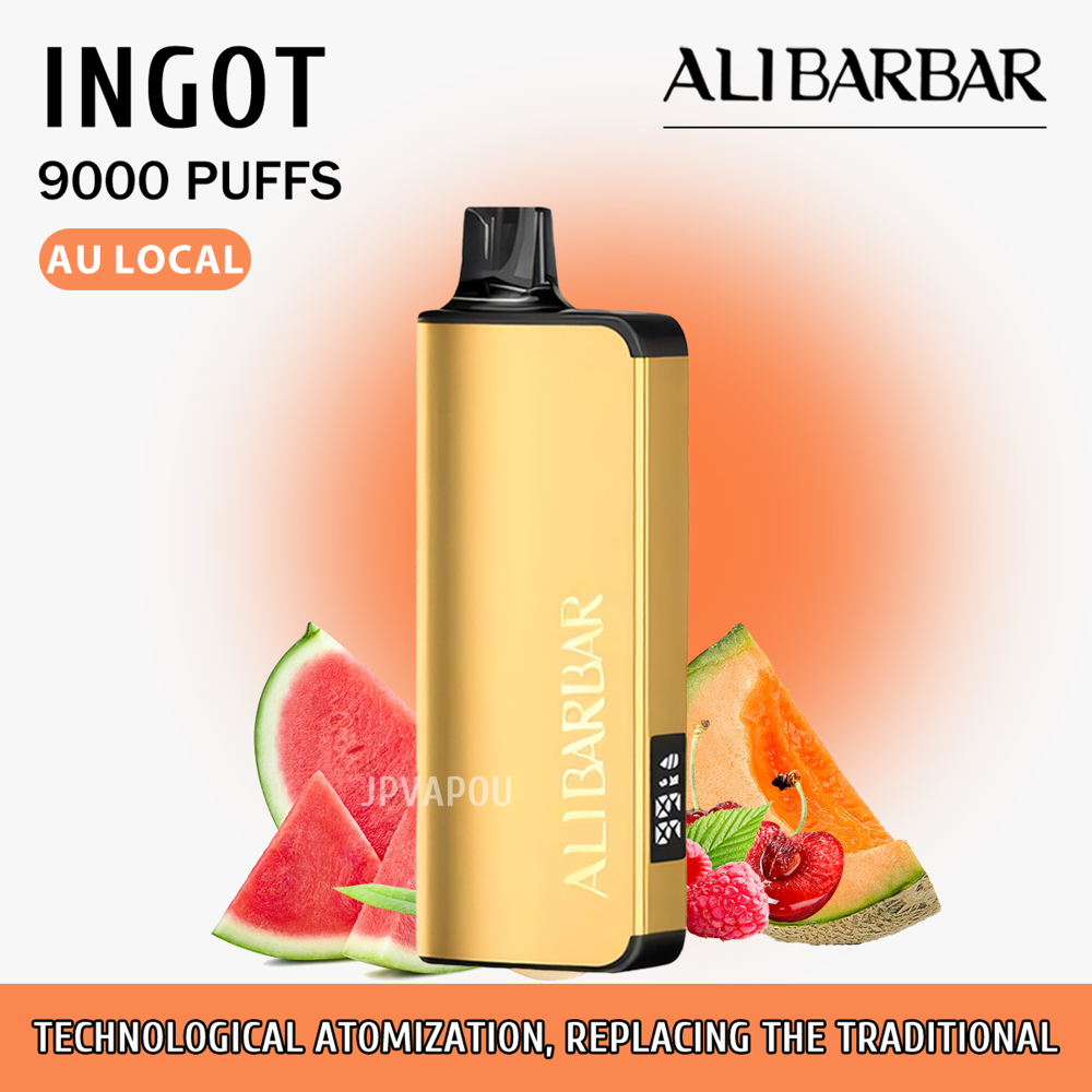 FAST AUS SHIPPING | ALIBARBAR INGOT 9000 Puffs | Australian Warehouse