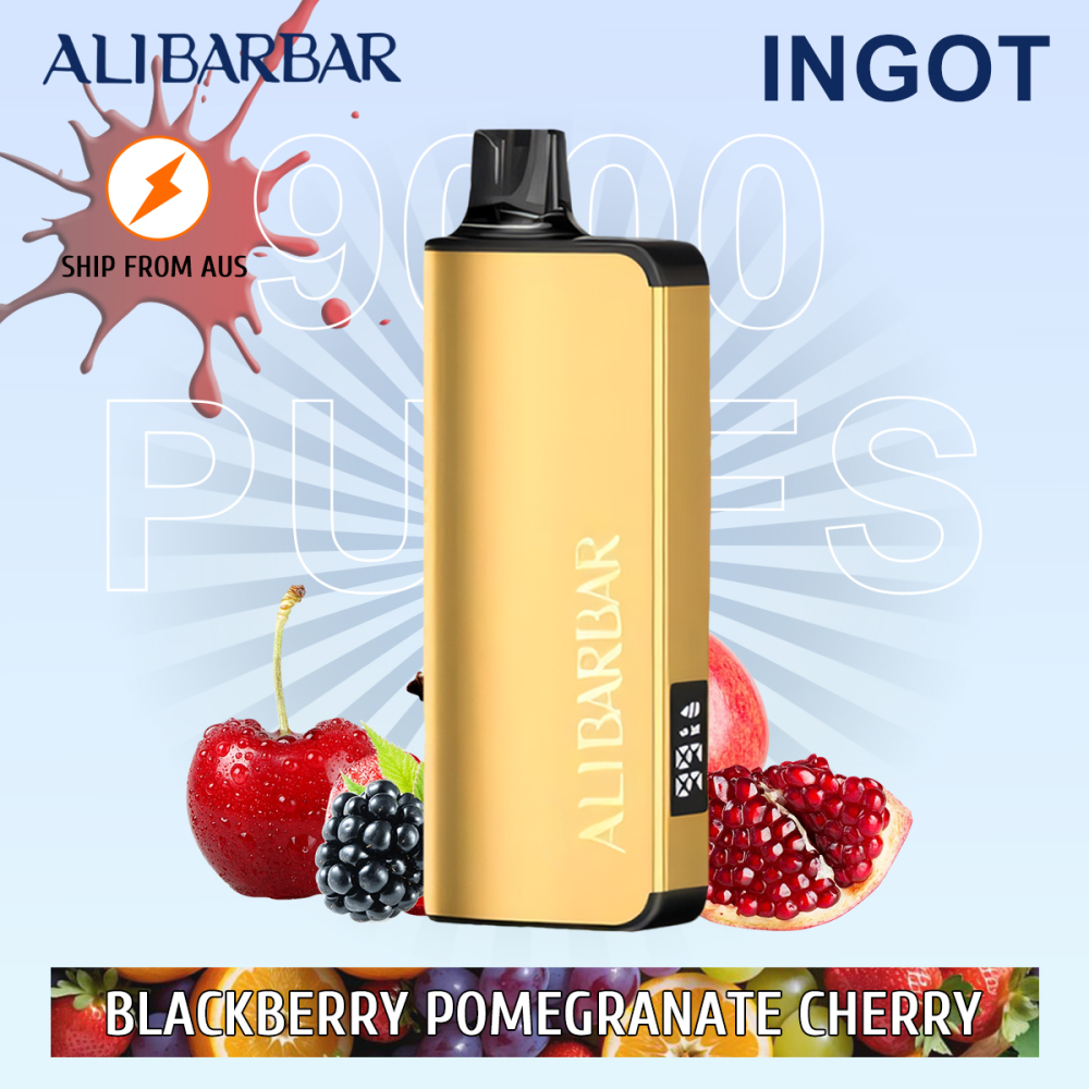FAST AUS SHIPPING | ALIBARBAR INGOT 9000 Disposable Vape - Wholesale Lot (50+ Units) | Sydney Warehouse