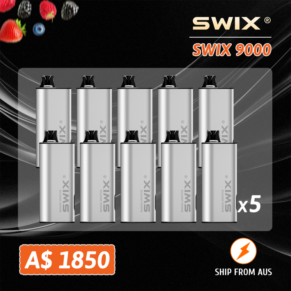 FAST AUS SHIPPING | SWIX MATE 9000 PUFFS - Wholesale Lot (50+ Units) | Sydney Warehouse