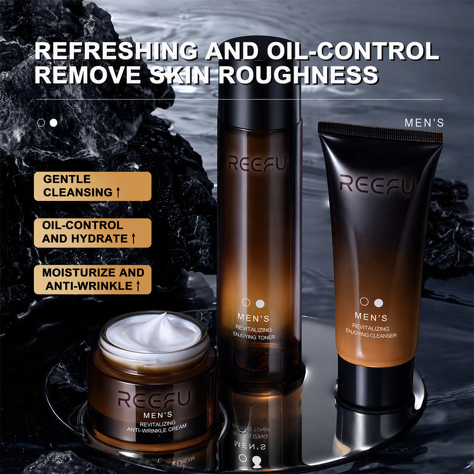Men Skin Care Series,REEFU Cosmeitc Co., Ltd,Men Skin Care Series