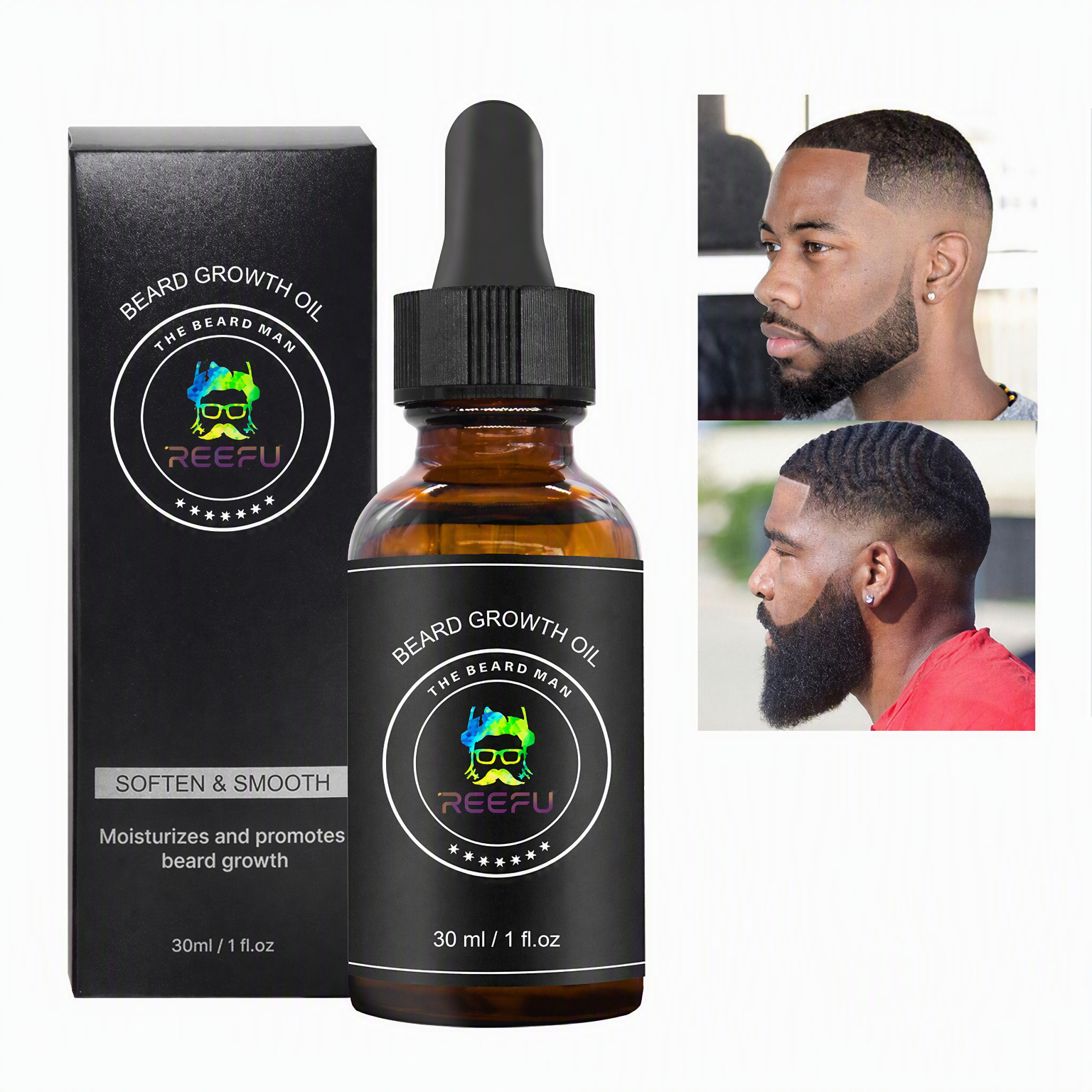Smoothing Men Beard Oil,REEFU Cosmeitc Co., Ltd,Smoothing Men Beard Oil