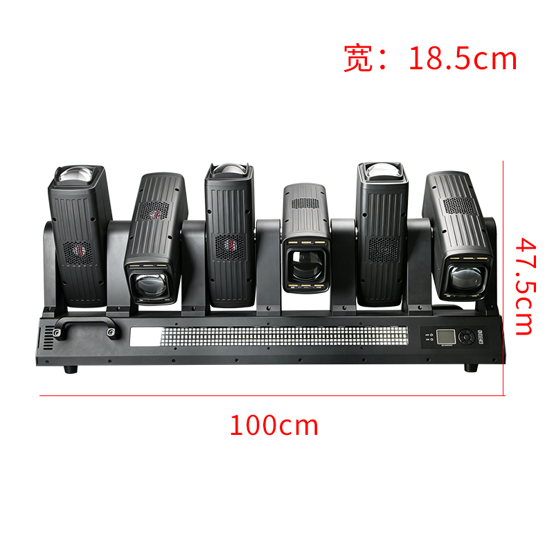 800W 6 Head 12 Face Infinite Tornado Light with Light Guide Bar DMX512 RDM Stage Effect Light,MY SHOP,800W 6 Head 12 Face Infinite Tornado Light with Light Guide Bar DMX512 RDM Stage Effect Light