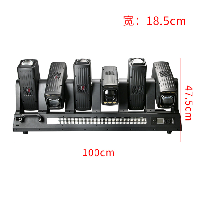 800W 6 Head 12 Face Infinite Tornado Light with Light Guide Bar DMX512 RDM Stage Effect Light,MY SHOP,800W 6 Head 12 Face Infinite Tornado Light with Light Guide Bar DMX512 RDM Stage Effect Light