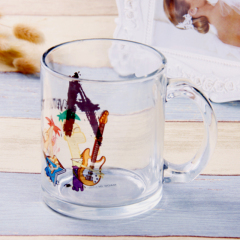 Heat transfer image glass, photomaster, heat transfer image glass