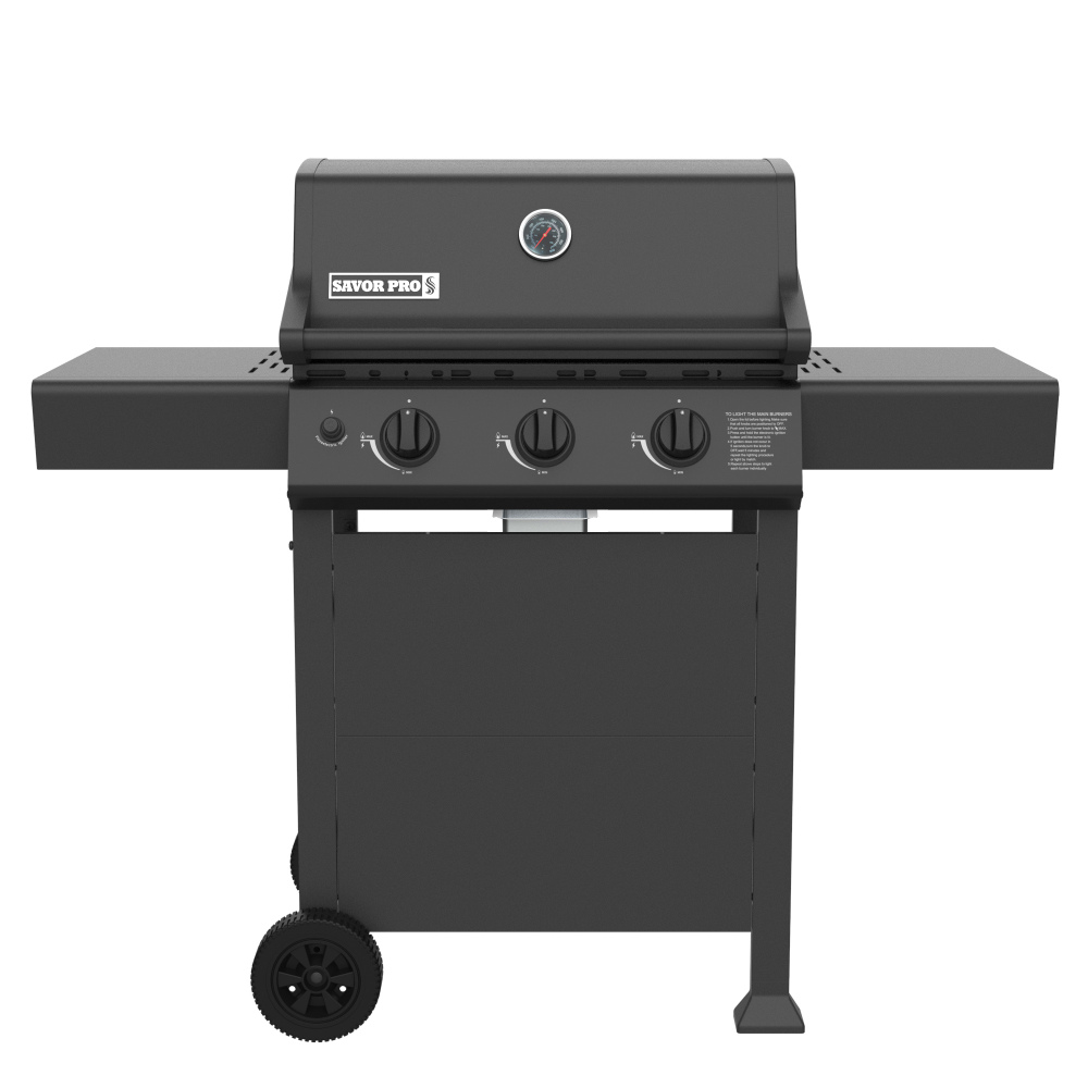 Savor Pro 3-Burner Propane Gas Grill