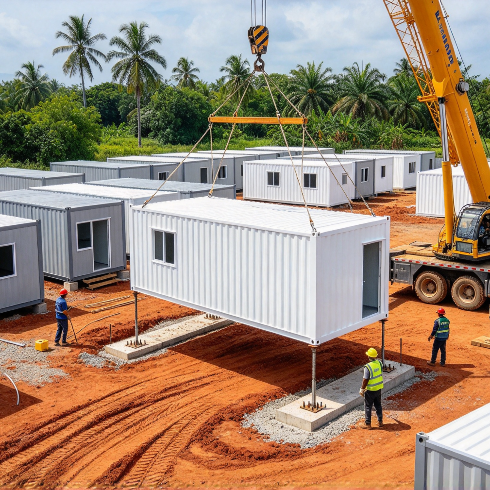 Detachable Container House,9States Modular Building Shanghai Co., Ltd.,Detachable Container House | Quick Assembly Modular Prefab House - 9States Modular Building