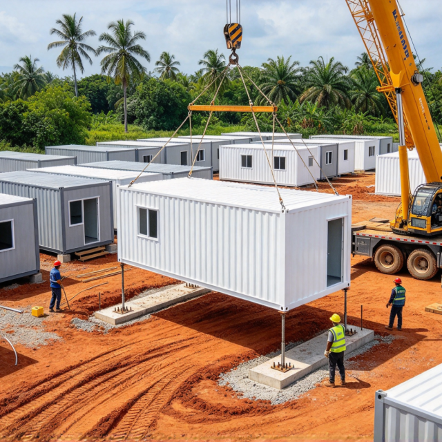 Detachable Container House,9States Modular Building Shanghai Co., Ltd.,Detachable Container House | Quick Assembly Modular Prefab House - 9States Modular Building
