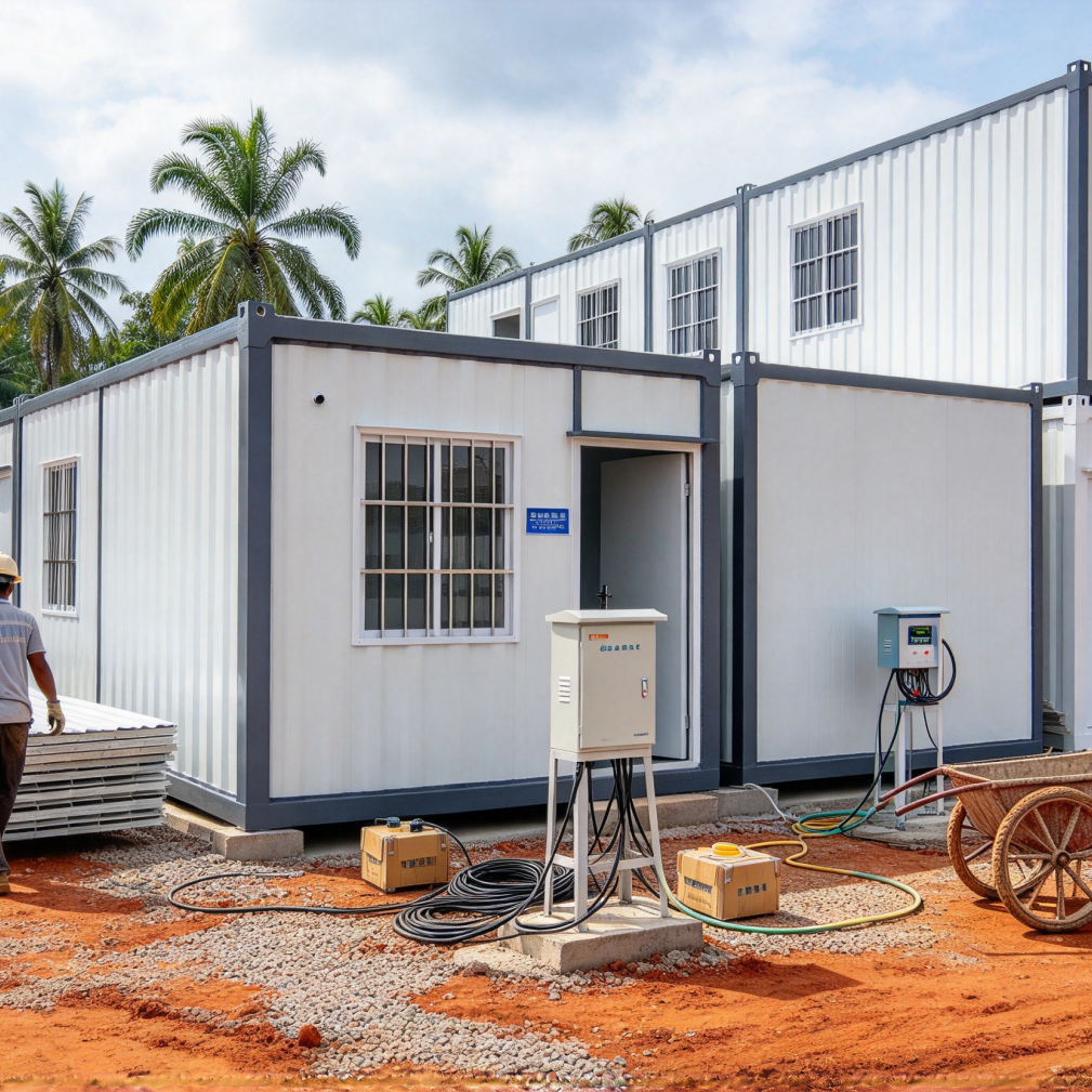 Detachable Container House,9States Modular Building Shanghai Co., Ltd.,Detachable Container House | Quick Assembly Modular Prefab House - 9States Modular Building