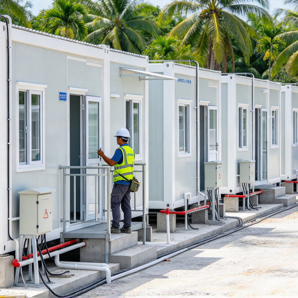 Detachable Container House,9States Modular Building Shanghai Co., Ltd.,Detachable Container House | Quick Assembly Modular Prefab House - 9States Modular Building
