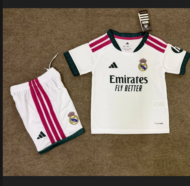 Real Madrid 26/27 Home Kids Jersey | Little Champions Edition With Socks