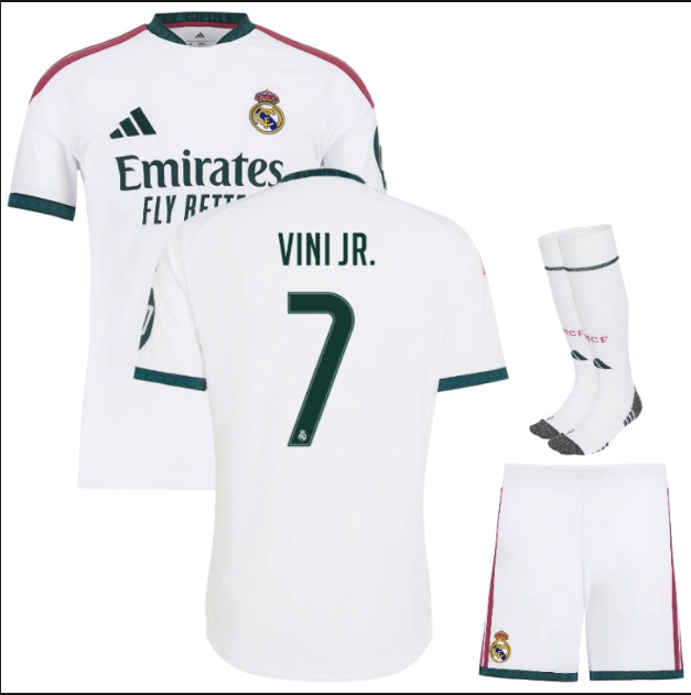 Real Madrid 26/27 Home Kids Jersey | Little Champions Edition With Socks