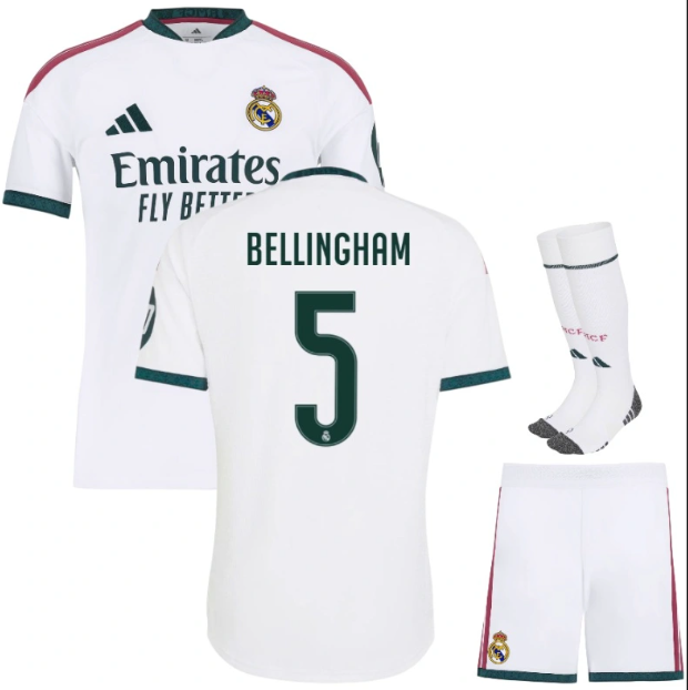 Real Madrid 26/27 Home Kids Jersey | Little Champions Edition With Socks