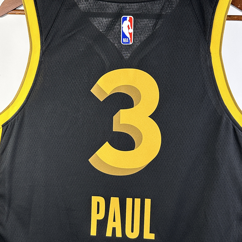 2024 NBA Golden State Warriors 3 PAUL Basketball Jersey