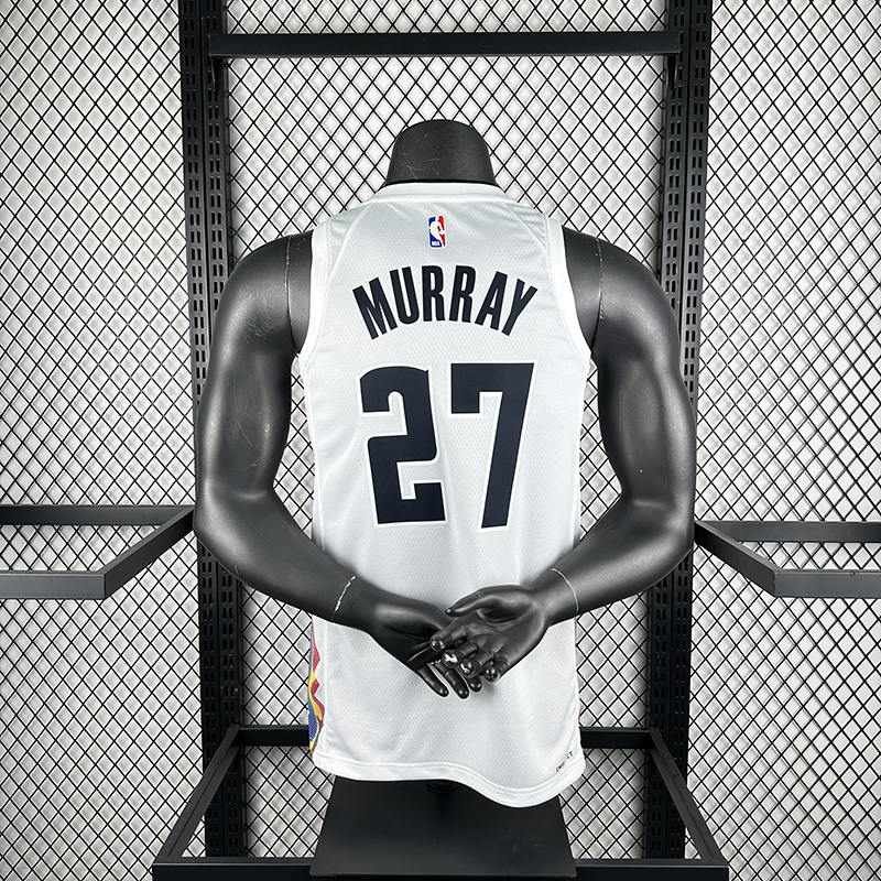 2025 NBA Denver Nuggets 27 MURRAY Basketball Jersey