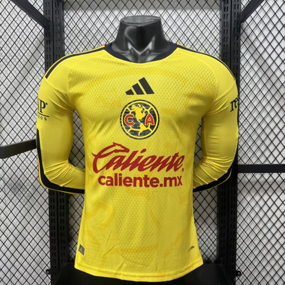 player 2026-27 Club America Home Long sleeve football jersey