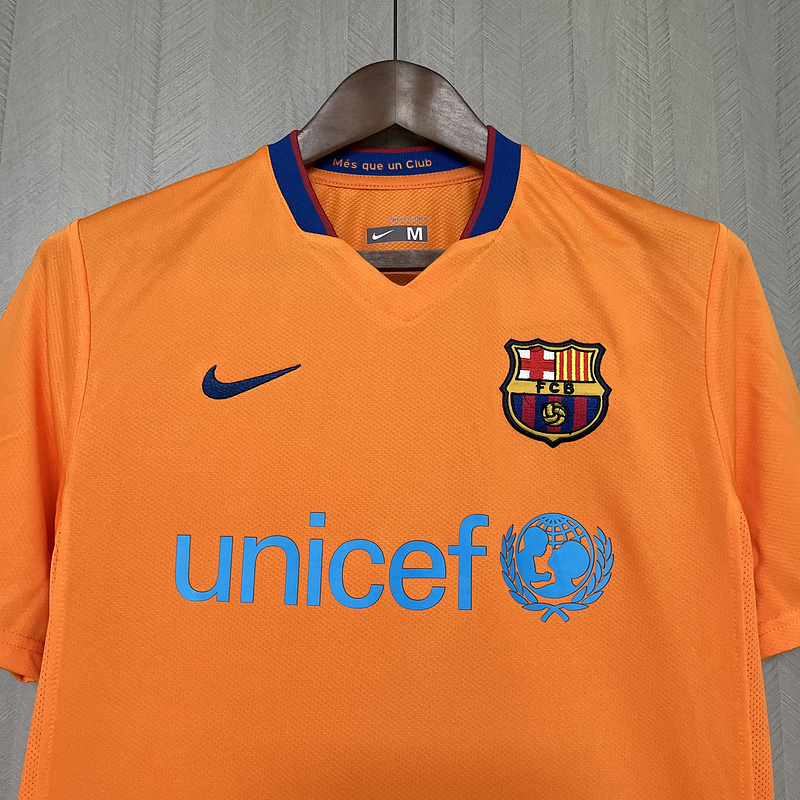 Retro 2006-07 Barcelona Away retro football jersey
