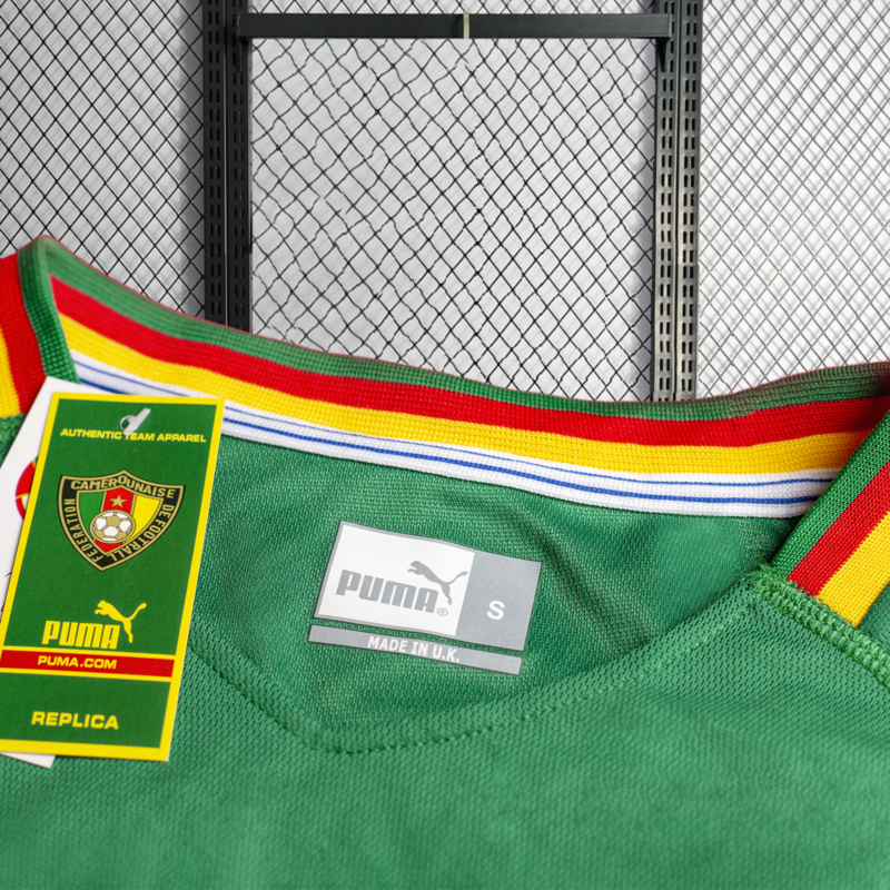 Retro 2002 Cameroon Home Retro Football jersey