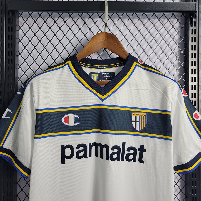 retro 2002-03 Parma Away retro football jersey