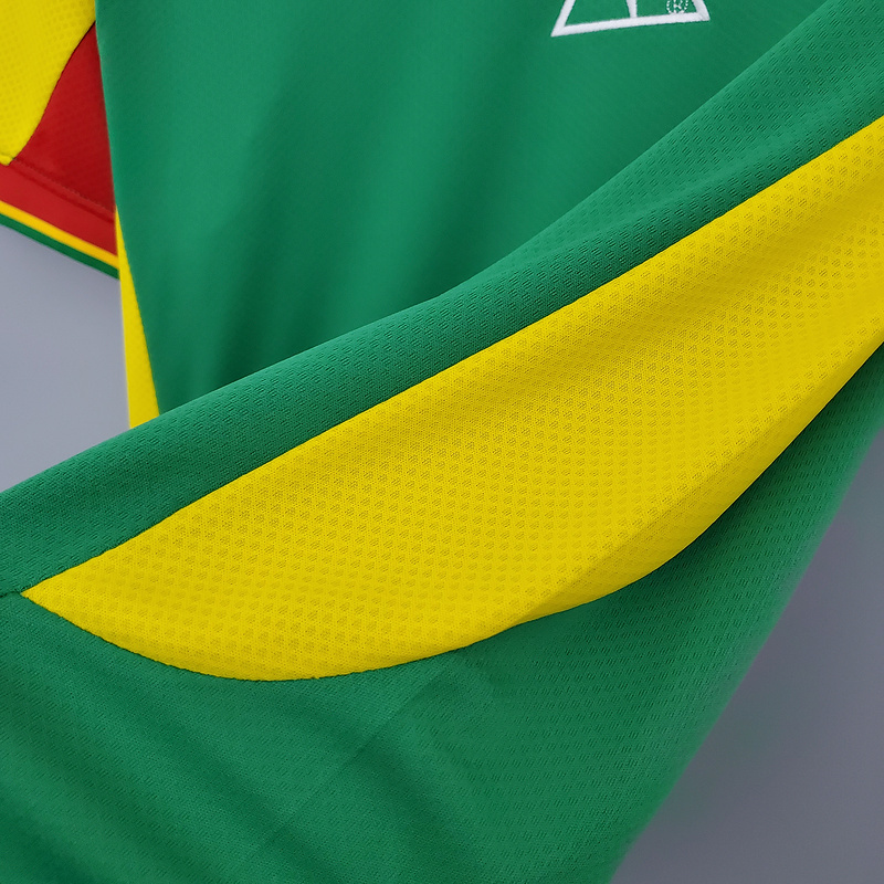 Retro 2002 Senegal Retro green Football jersey