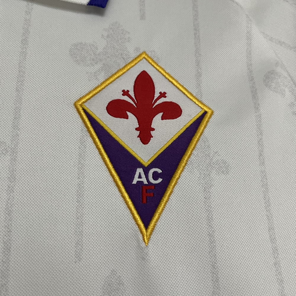 Retro 1997-98 Fiorentina Away retro Football jersey