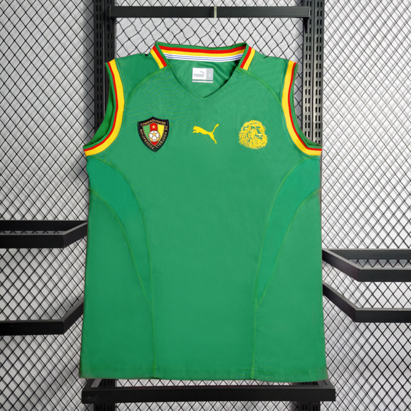 Retro 2002 Cameroon Home Retro Football jersey
