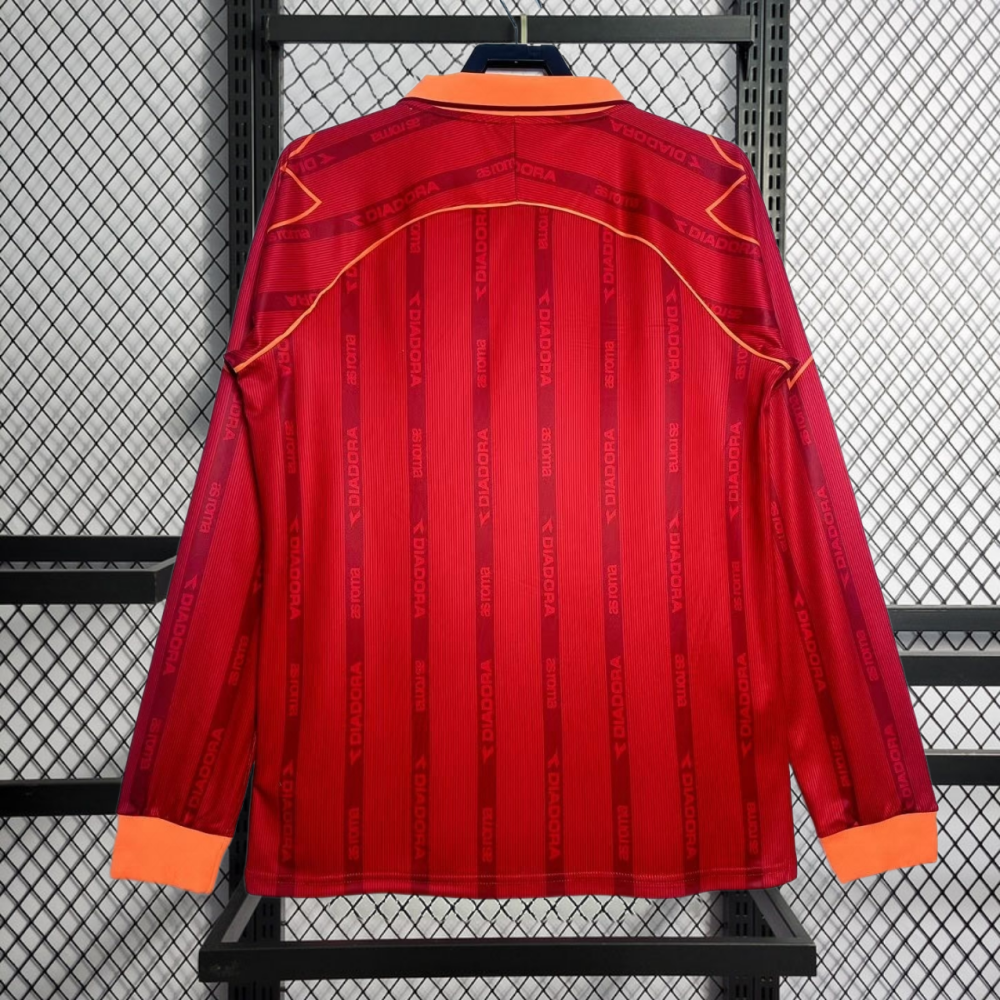 Retro 1999-00 AS Roma Home retro football jersey