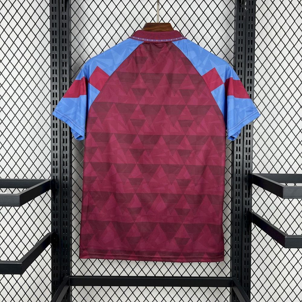 Retro 1990-92 Aston Villa Home Retro Football jersey