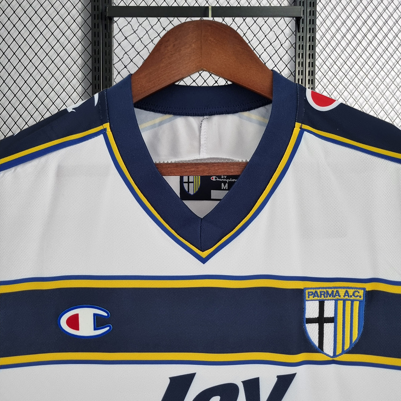 retro 2001-02 Parma Away retro football jersey