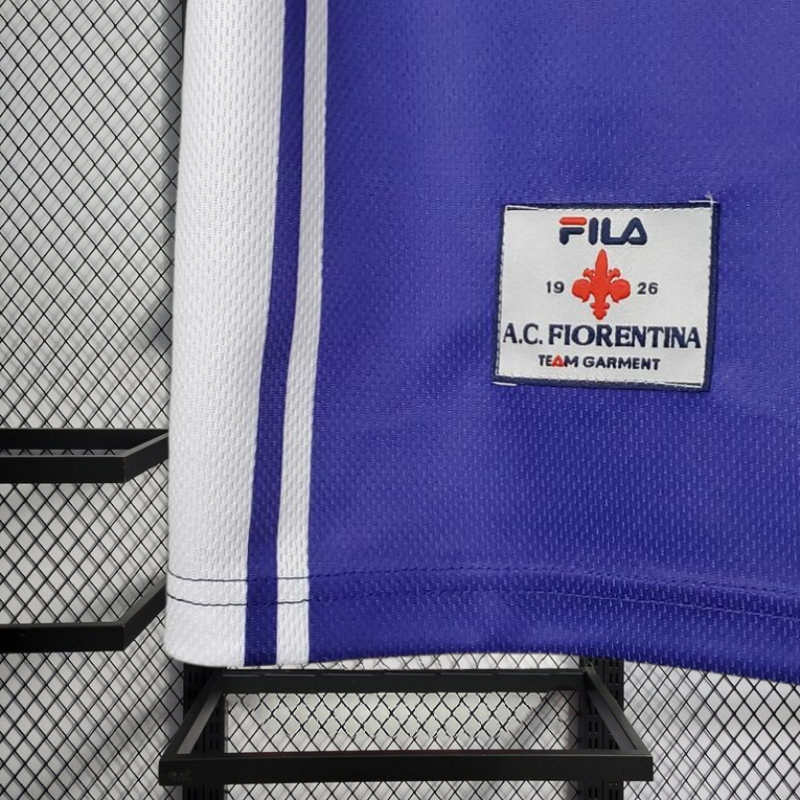 Retro 1999-00 Fiorentina Home retro Football jersey