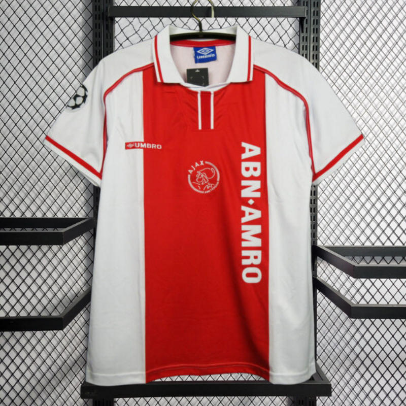 Retro 1998-99 Ajax Home Retro Football jersey