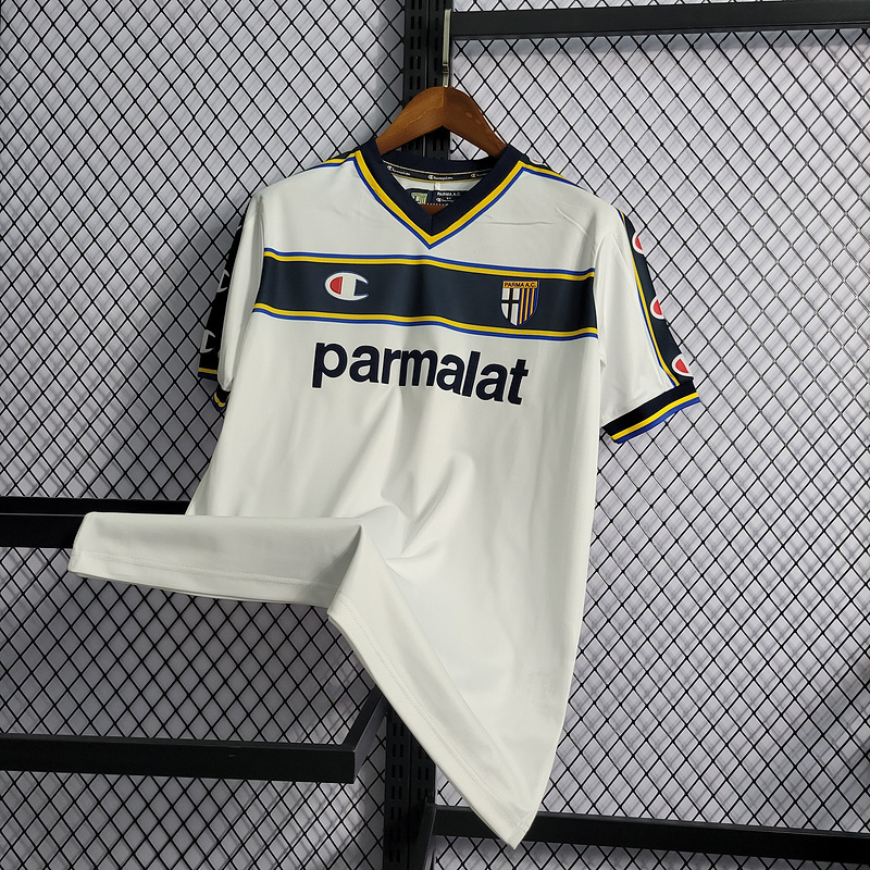 retro 2002-03 Parma Away retro football jersey