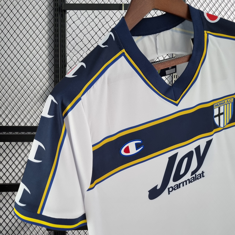 retro 2001-02 Parma Away retro football jersey