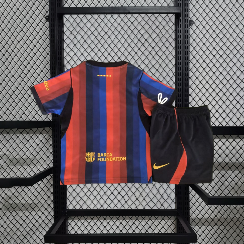 2026-27 Barcelona Home kids Football jersey