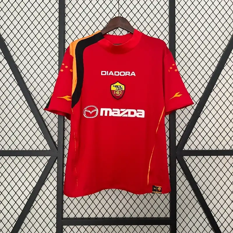 Retro 2004-05 AS Roma Home retro Football jersey