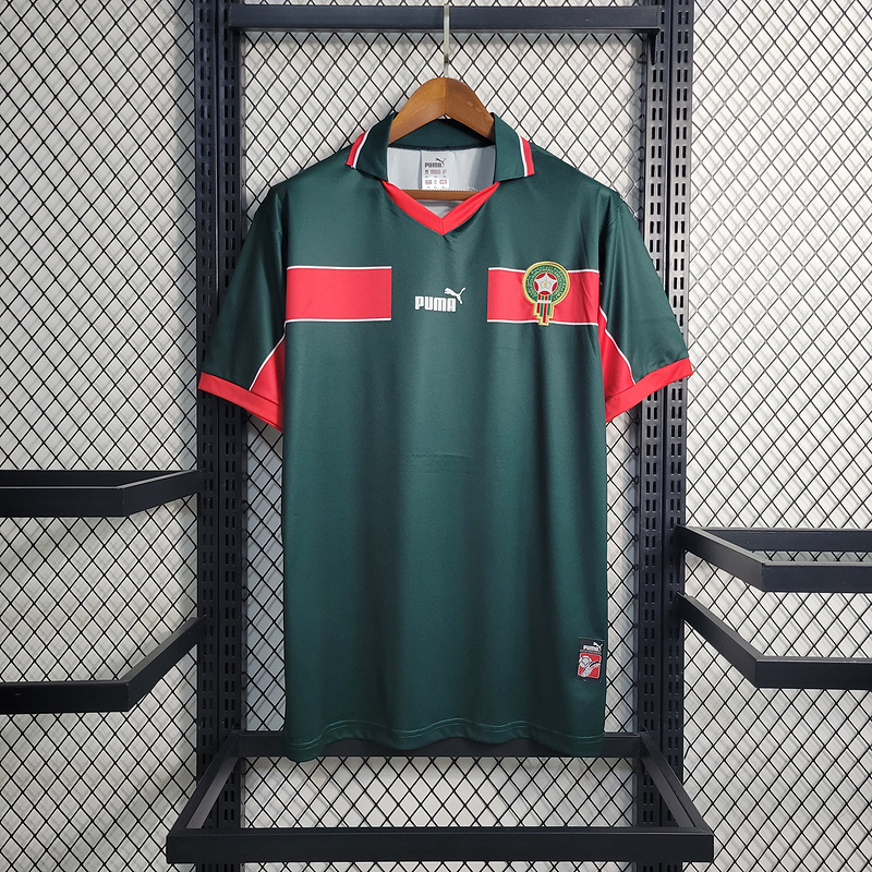 Retro 1998 Morocco Home Retro Football jersey