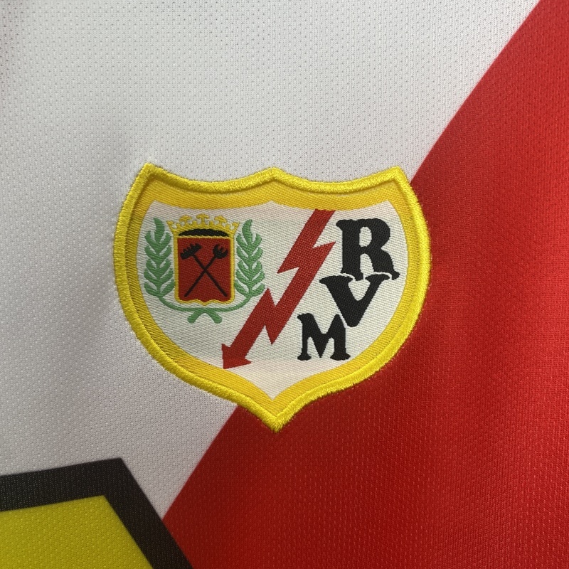 Retro 2001-02 Rayo Vallecano Home Retro Football jersey