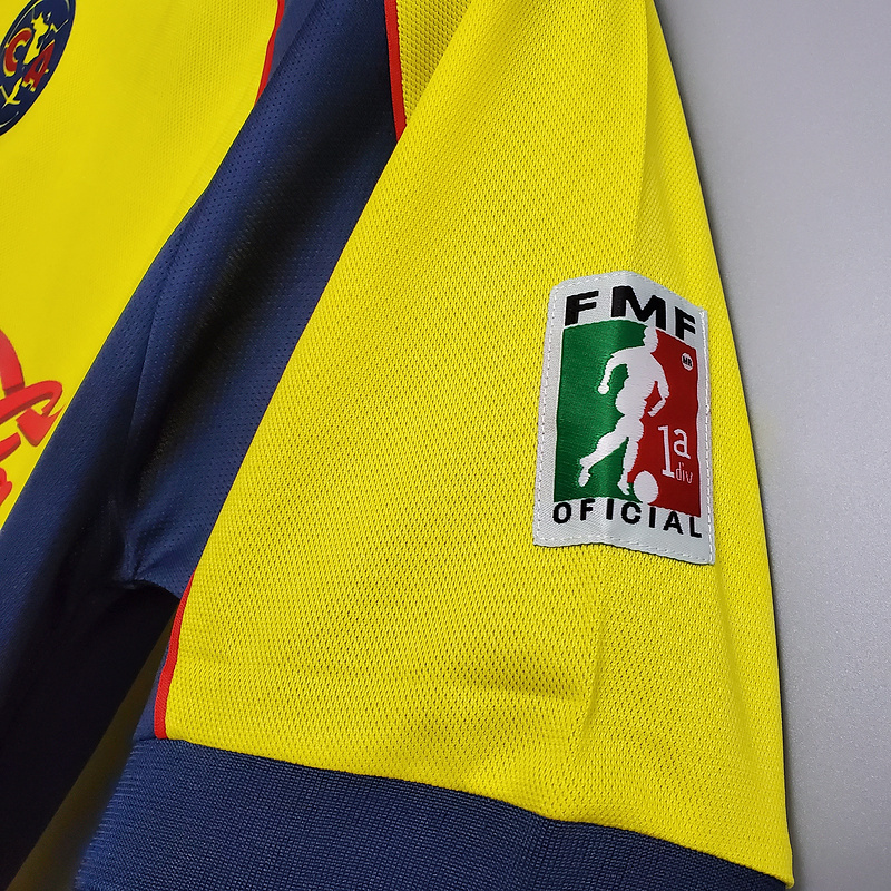 Retro 2001-02 Club America Home retro Football jersey