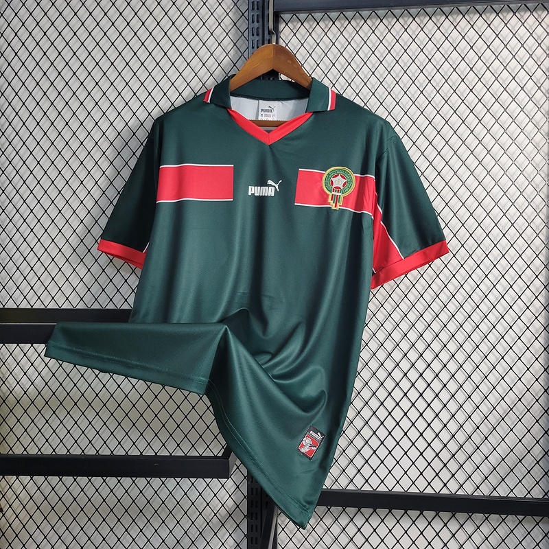 Retro 1998 Morocco Home Retro Football jersey