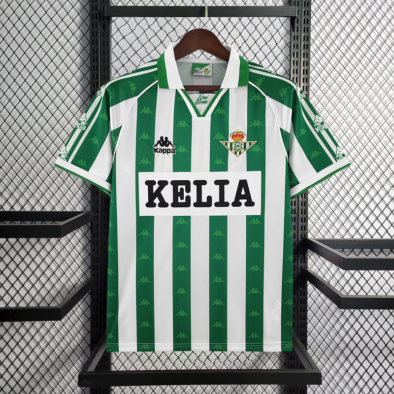 Retro 1996-97 Real Betis home retro football jersey