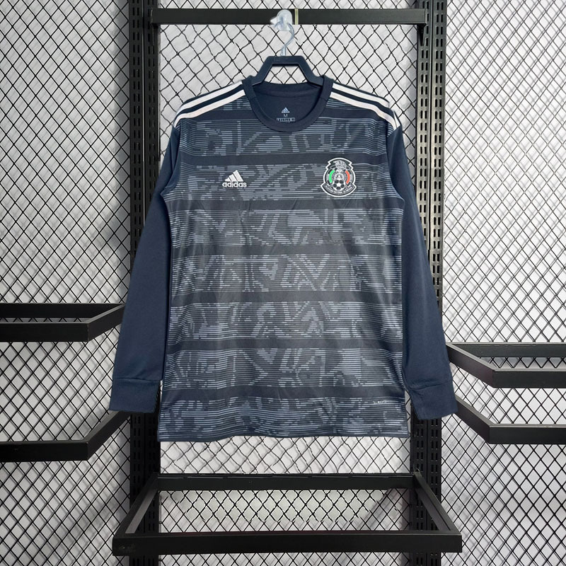 Retro 2019 Mexico Away Retro Long Sleeve football jersey