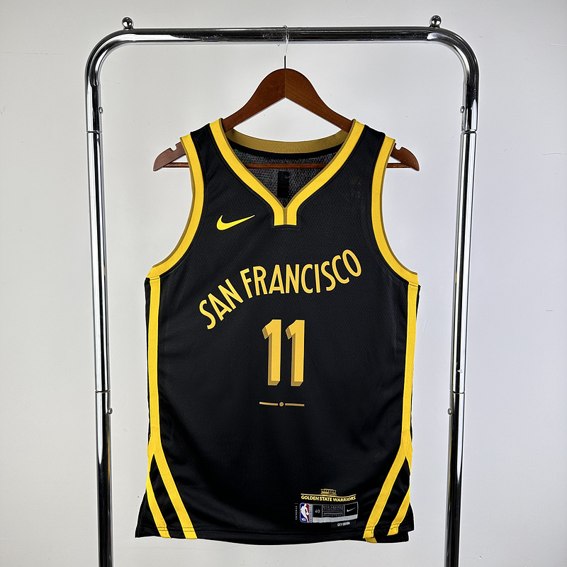 2024 NBA Golden State Warriors 11 THOMPSON Basketball Jersey