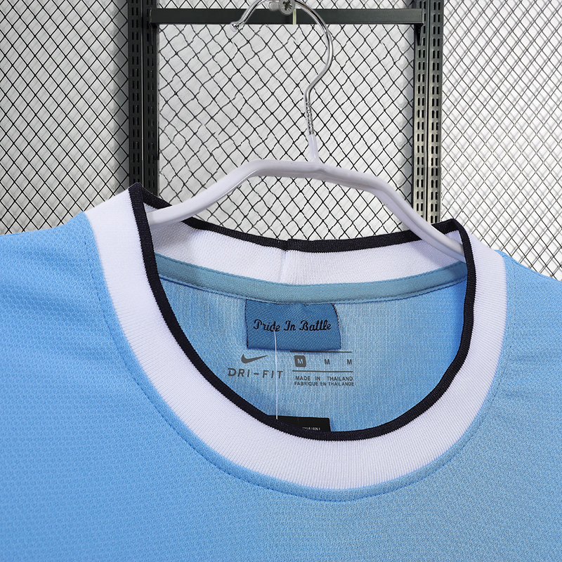 Retro 2013-14 Manchester City Home retro Football jersey
