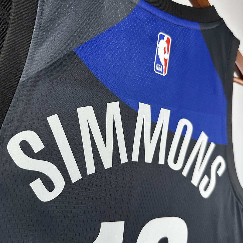 2024 NBA Brooklyn Nets (10 SIMMONS) Basketball Jersey